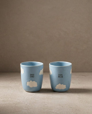 Cloud Medium Cup 220ml Dog Mom & Dad 2 Pieces Set — shopify 1