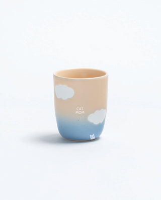 Cloud Peach Sky Medium Cup 220ml Pet Collection