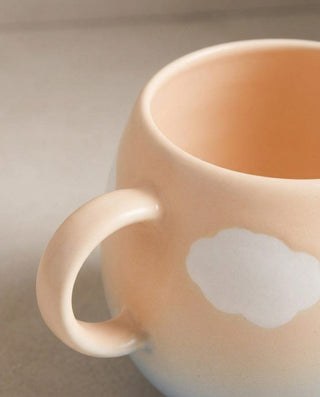 Cloud Peach Sky Mug 500ml — macro 1