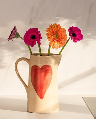 Cozy Hearts Stoneware Pitcher 1.5L Limited Edition