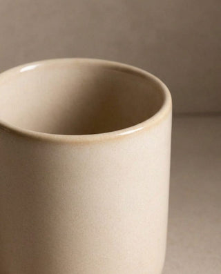 Dune Stoneware Espresso Cup / Egg Cup — macro 1