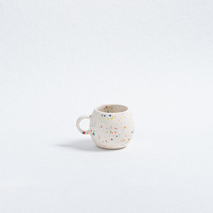 Nouvel ensemble de fête 2 tasses à expresso + 2 mini plateaux - Blanc