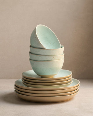 Minted Stoneware Set 12pcs — shopify 1