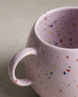 New Party Ball Mug 500ml Lilac — macro 1