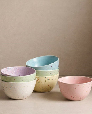 New Party Bowl 16cm - Mix 6 Pieces