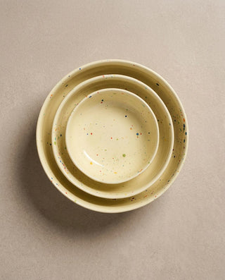 New Party Bowl Trilogy Set 3 pieces Yellow — shopify 1