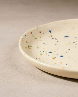 New Party Bread Plate 17cm - Mix 6 Pieces — macro 12