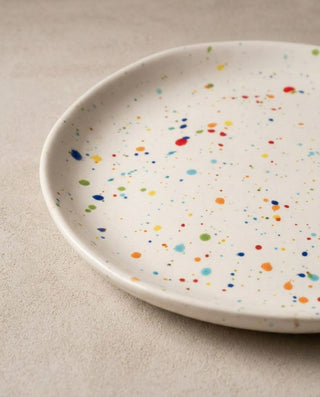 New Party Bread Plate 17cm - Mix 6 Pieces — macro 3