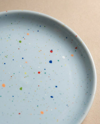 New Party Bread Plate 17cm - Mix 6 Pieces — macro 8