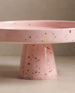 New Party Cake Stand 28cm Pink — macro 1