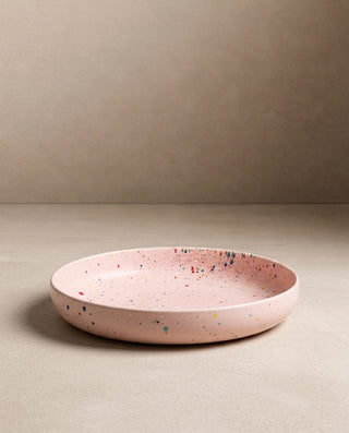 New Party Low Pasta Plate 23cm Pink — shopify 1