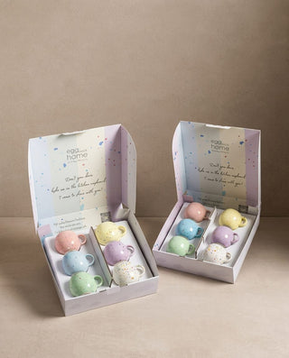 New Party Ball Mug 250ml - Mix 6 Pieces