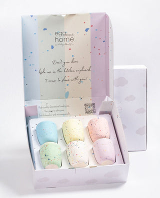 New Party Medium Cup 220ml - Mix 6 Pieces