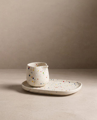 New Party Milk Jug Ceramic Pourer for Serving Cream and Milk White — shopify 2