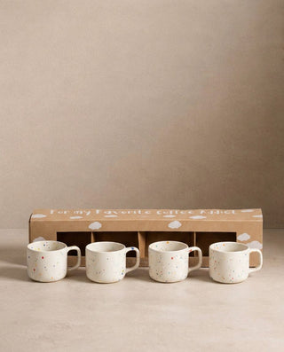 New Party Mug 60ml 4 Pieces Set White — shopify 1