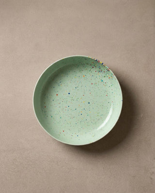 New Party Pasta Plate 21cm Green — shopify 1