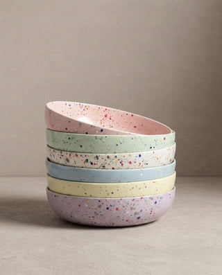 New Party Pasta Plate 21cm Pink — shopify 3