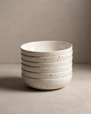 New Party Pasta Plate 21cm White