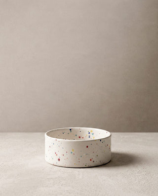 New Party Pet Bowl 14cm Set 2 White — shopify 2