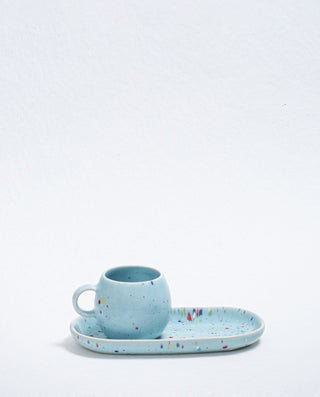 New Party Set 2 Mug + 2 Mini Tray