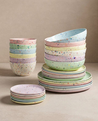 New Party Stoneware Set 30 Pieces Mix Color — shopify 1