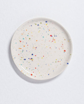 New Party Bread Plate 17cm White