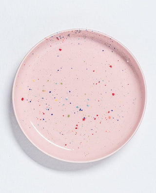 New Party Low Pasta Plate 23cm Pink