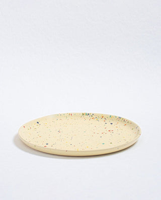 New Party Salad Plate 22cm Yellow