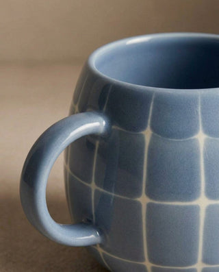 Pool Stoneware Mug 250ml Blue Sky — macro 1