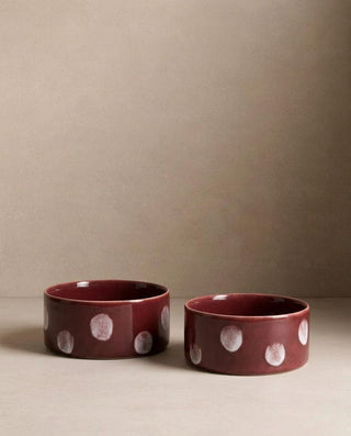Pool Stoneware Mug 450ml Burgundy — shopify 1
