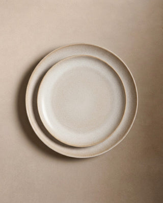 Sand Storm Set 16 Pieces – handmade stoneware tableware set – Egg Back Home