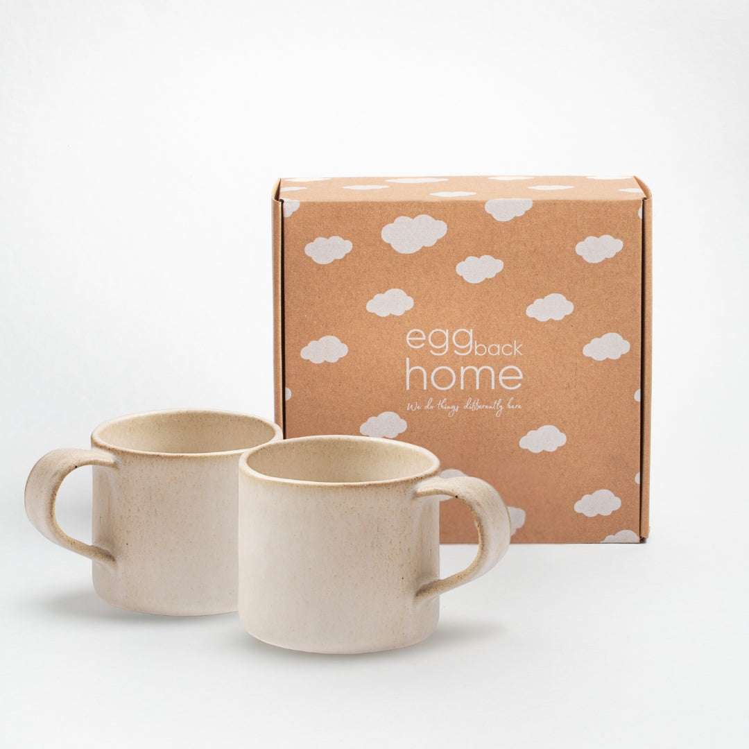 My Favourite Sand Storm Mug 360ml - 2 Mug Set - Egg Back Home