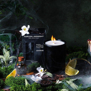 Candle Harlem at Midnight - Elemi, Tonka & Patchouli 50h - Egg Back Home