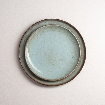 Mint Dinner Plate | Choco Dinner Plate | Eggbackhome 