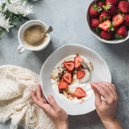 Nature Shape Pasta Plate | White Pasta Plate | Egg Back Home