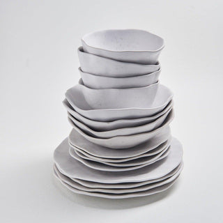 Nature Shape White Bowl 15cm - Egg Back Home