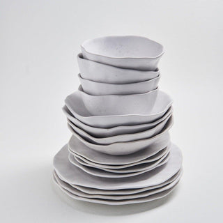 Nature Shape White Dinner Plate 27cm - Egg Back Home